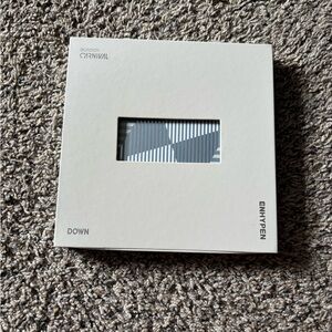 ENHYPEN 'Border: Carnival - DOWN' Album - White Box with Blue Accent